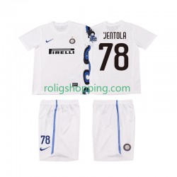 Fotbollströja Inter Milan VENTOLA 78 Retro Barn Bortaställ 2011 2010 Kort ärm