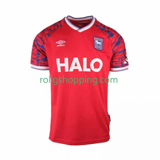 Fotbollströja Ipswich Town Män Bortaställ 2025-2026 Kort ärm