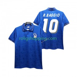 Fotbollströja Italien Roberto Baggio 10 Retro Män Hemmaställ 1994 Kort ärm