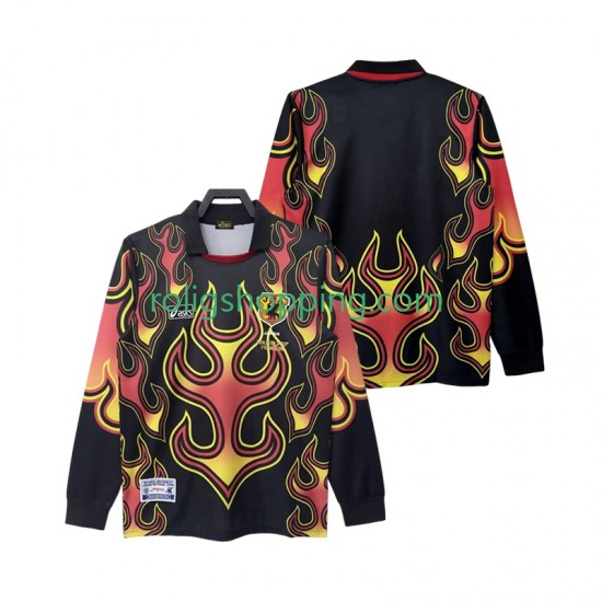 Fotbollströja Japan 1998 Målvakt Retro Män Hemmaställ Lång ärm