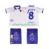 Fotbollströja Japan NAKATA 8 1998 Retro Barn Bortaställ Kort ärm
