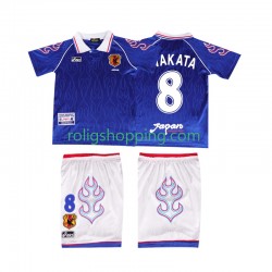 Fotbollströja Japan NAKATA 8 1998 Retro Barn Hemmaställ Kort ärm