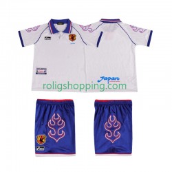 Fotbollströja Japan 1998 Retro Barn Bortaställ Kort ärm