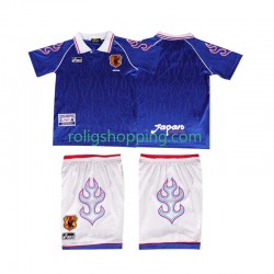 Fotbollströja Japan 1998 Retro Barn Hemmaställ Kort ärm