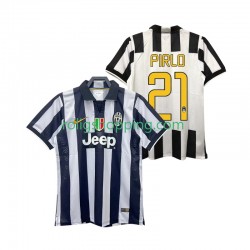 Fotbollströja Juventus Andrea Pirlo 21 2014 2015 Retro Män Hemmaställ Kort ärm