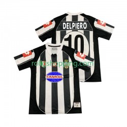 Fotbollströja Juventus DEL PIERO 10 2002 2003 Retro Män Hemmaställ Kort ärm