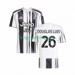 Fotbollströja Juventus Douglas Luiz 26 Män Hemmaställ 2025-2026 Kort ärm