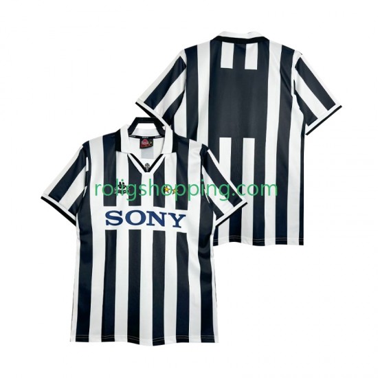 Fotbollströja Juventus 1995 1996 Retro Män Hemmaställ Kort ärm