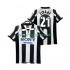 Fotbollströja Juventus ZIDANE 21 1997 1998 Retro Män Hemmaställ Kort ärm