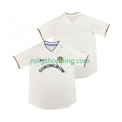 Fotbollströja Leeds United 2000 2001 Retro Män Hemmaställ Kort ärm