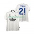 Fotbollströja Leeds United YEBOAH 21 1995 1996 Retro Män Hemmaställ Kort ärm