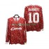 Fotbollströja Liverpool BARNES 10 1989 1991 Retro Män Hemmaställ Lång ärm