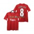 Fotbollströja Liverpool GERRARD 8 2005 Retro Män Hemmaställ 2004 Kort ärm