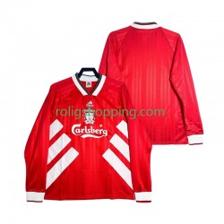 Fotbollströja Liverpool 1993 1995 Retro Män Hemmaställ Lång ärm