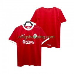 Fotbollströja Liverpool 1998 Retro Män Hemmaställ 1999 Kort ärm