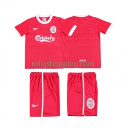 Fotbollströja Liverpool LWP 1997 1998 Retro Barn Hemmaställ Kort ärm