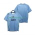 Fotbollströja Manchester City 2007 Retro Män Hemmaställ 2008 Kort ärm