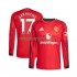 Fotbollströja Manchester United Alejandro Garnacho 17 Män Hemmaställ 2025-2026 Lång ärm