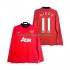 Fotbollströja Manchester United GIGGS 11 2013 2014 Retro Män Hemmaställ Lång ärm