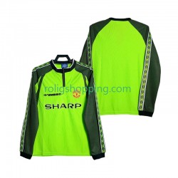 Fotbollströja Manchester United 1998 2000 Målvakt Retro Män Hemmaställ Lång ärm