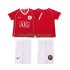 Fotbollströja Manchester United 2007 Retro Barn Hemmaställ 2006 Kort ärm