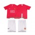 Fotbollströja Manchester United Premier League 2007 Retro Barn Hemmaställ 2008 Kort ärm