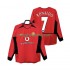 Fotbollströja Manchester United RONALDO 7 2002 Retro Män Hemmaställ 2004 Lång ärm