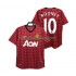 Fotbollströja Manchester United ROONEY 10 2012 2013 Retro Män Hemmaställ Kort ärm