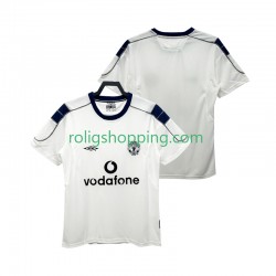 Fotbollströja Manchester United 2000 2001 Retro Män Bortaställ Kort ärm