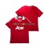 Fotbollströja Manchester United Retro Män Hemmaställ 2011 2010 Kort ärm