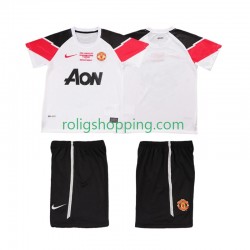 Fotbollströja Manchester United Champions League 2012 Retro Barn Tredjeställ 2011 Kort ärm