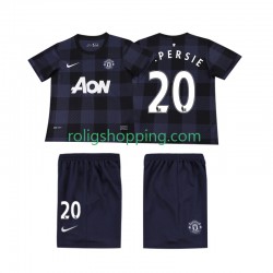 Fotbollströja Manchester United V PERSIE 20 2013 2014 Retro Barn Bortaställ Kort ärm