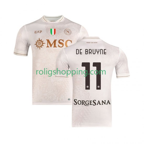 Fotbollströja SSC Napoli Kevin De Bruyne 11 Män Bortaställ 2025-2026 Kort ärm