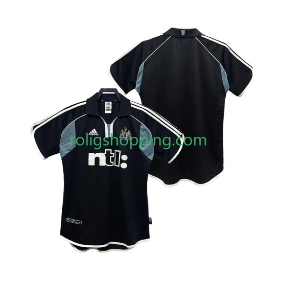 Fotbollströja Newcastle United 2000 2001 Retro Män Bortaställ Kort ärm