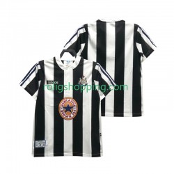 Fotbollströja Newcastle United 1995 1997 Retro Män Hemmaställ Kort ärm