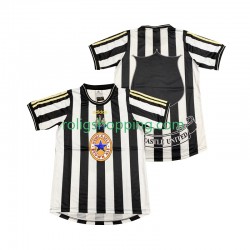 Fotbollströja Newcastle United 1997 Retro Män Hemmaställ 1999 Kort ärm