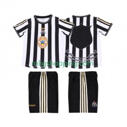 Fotbollströja Newcastle United 1997 Retro Barn Hemmaställ 1999 Kort ärm