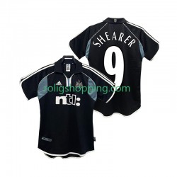 Fotbollströja Newcastle United SHEARER 9 2000 2001 Retro Män Bortaställ Kort ärm