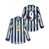 Fotbollströja Newcastle United SHEARER 9 1997 Retro Män Hemmaställ 1999 Lång ärm