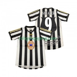 Fotbollströja Newcastle United SHEARER 9 1997 Retro Män Hemmaställ 1999 Kort ärm