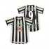 Fotbollströja Newcastle United SHEARER 9 1997 Retro Män Hemmaställ 1999 Kort ärm