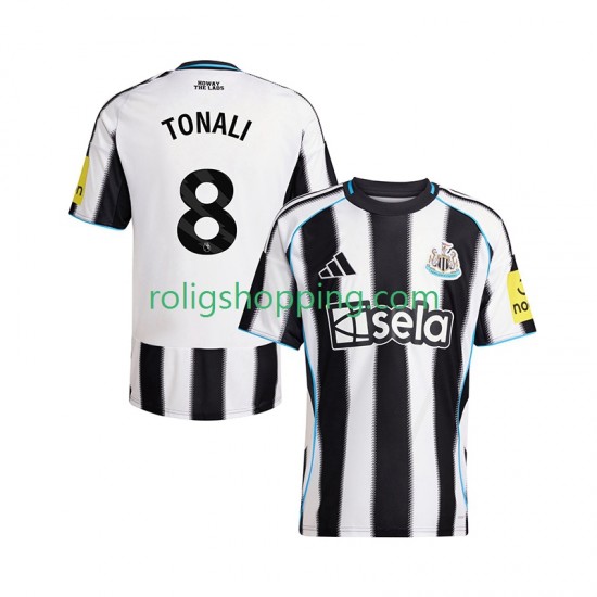 Fotbollströja Newcastle United Sandro Tonali 8 Män Hemmaställ 2025-2026 Kort ärm