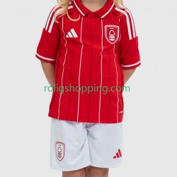 Fotbollströja Nottingham Forest Barn Hemmaställ 2025-2026 Kort ärm