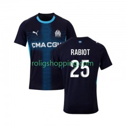 Fotbollströja Olympique de Marseille Adrien Rabiot 25 Män Bortaställ 2025-2026 Kort ärm