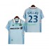 Fotbollströja Olympique de Marseille Gallas 23 1998 Retro Män Bortaställ 1999 Kort ärm