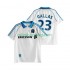 Fotbollströja Olympique de Marseille Gallas 23 1998 Retro Män Hemmaställ 1999 Kort ärm