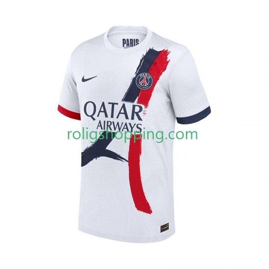 Fotbollströja Paris Saint-Germain Män Bortaställ 2025-2026 Kort ärm