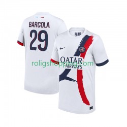 Fotbollströja Paris Saint-Germain Bradley Barcola 29 Män Bortaställ 2025-2026 Kort ärm