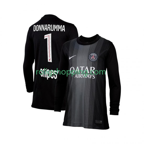 Fotbollströja Paris Saint-Germain Gianluigi Donnarumma 1 Målvakt Män Hemmaställ 2025-2026 Lång ärm