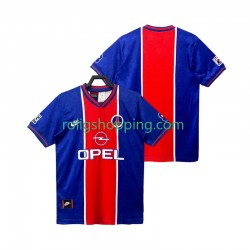 Fotbollströja Paris Saint-Germain 1995 1996 Retro Män Hemmaställ Kort ärm
